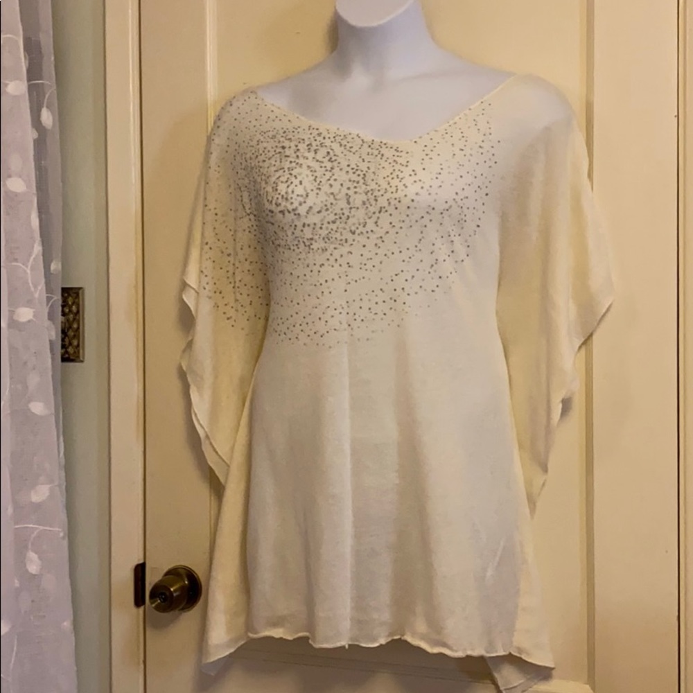Roxy Ivory lightweight sweater coverup